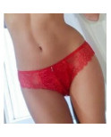 String New grace  dentelle Piège Rouge