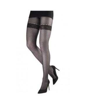 Collant Emilio Cavallini illusion resille