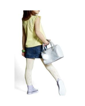 Collant Enfant Lurex argent