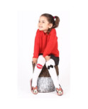Collant enfant rigolo bisoux moustaches