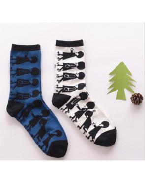 Chaussettes Les petits Caprices Bonhomme à patins Rigolos