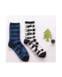 Chaussettes Les petits Caprices Bonhomme à patins Rigolos