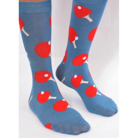 Chaussettes Coton ludiques Ping Pong