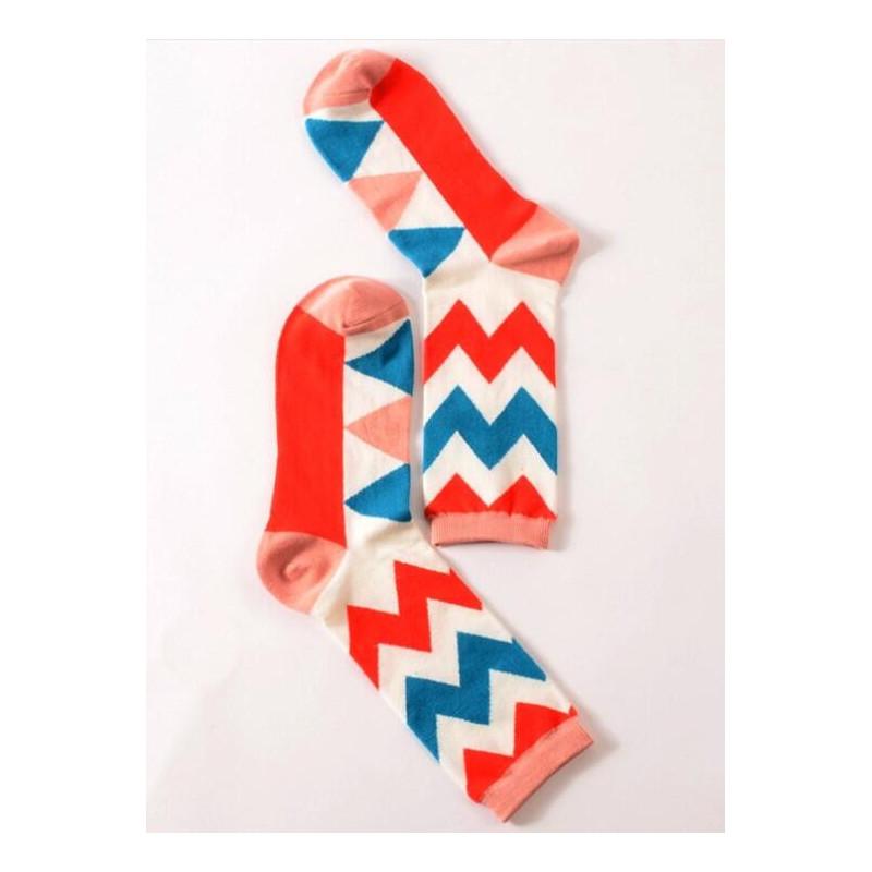 Chaussettes coton LPC contemporain stries