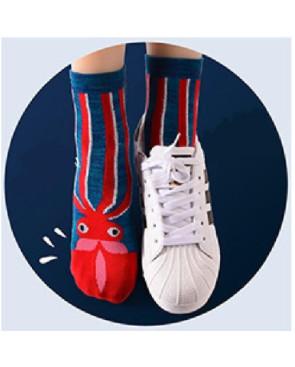 Coffret de Chaussettes monstres marins Pois