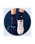 Coffret de Chaussettes monstres marins Pois