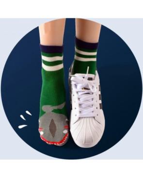  Coffret de Chaussettes vert poisson gris