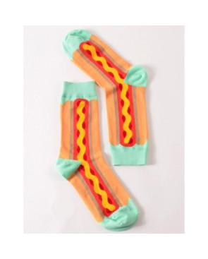 chaussettes unsex Hot Dog