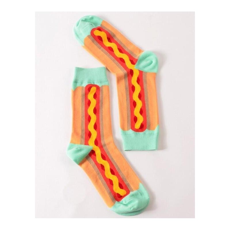 chaussettes unsex Hot Dog
