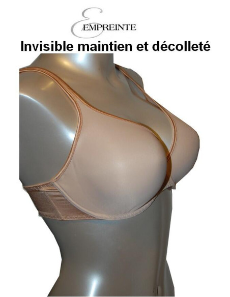 Empreinte Soutien gorge invisible peau