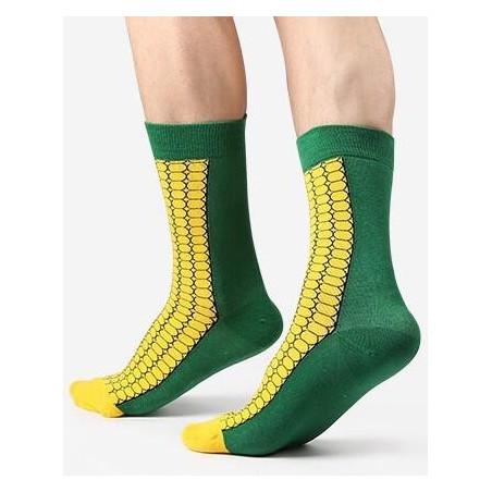  Chaussettes Épis de Mais rigolo
