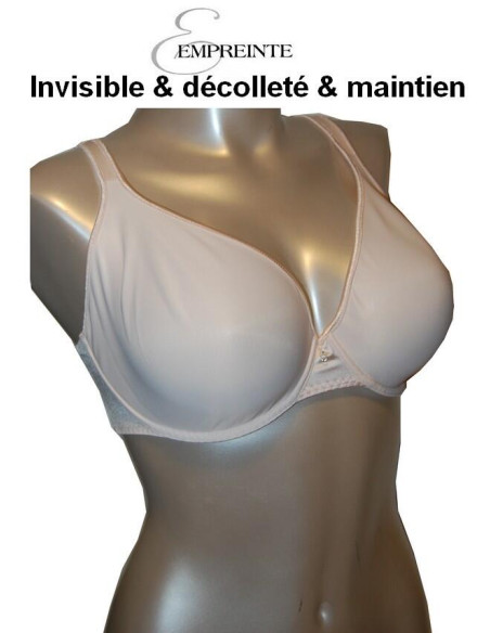 Empreinte Soutien gorge invisible blush minimiseur