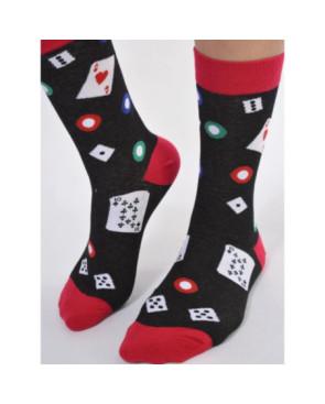 Chaussettes jeux de cartes