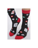 Chaussettes jeux de cartes
