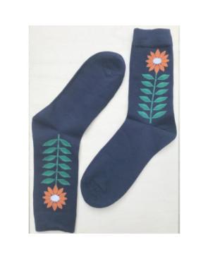 Lot de chaussettes fleurs contemporaines