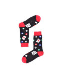 Duo de Chaussettes ludique notes et cartes