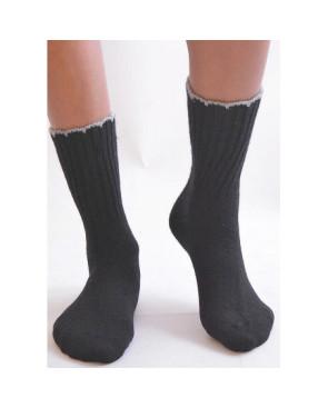  Chaussette-cotes-revers-lurex-non-comprimant-laine-et-cachemire-sangaicomo-DC15080-noir