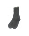 Chaussettes San giacomo Laine et cachemire noire bord lurex