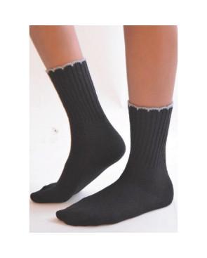  Chaussette-cotes-revers-lurex-non-comprimant-laine-et-cachemire-sangaicomo-DC15080-noir-PROFIL