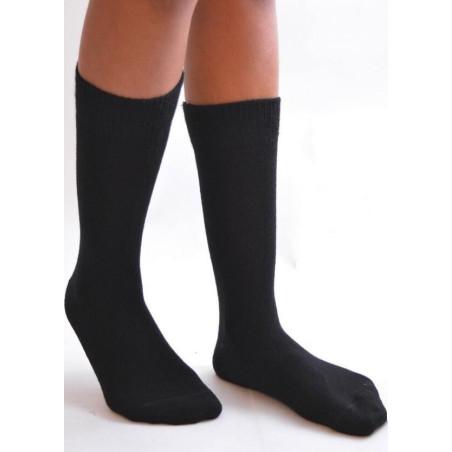 Chaussettes Laine et cachemire noire San giacomo