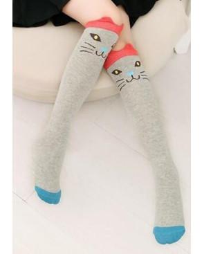 Chaussettes Chaton Gris rigolo
