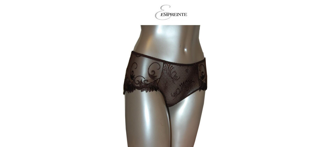 Empreinte Thalia marron Shorty face