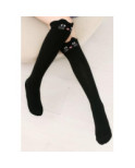 chaussettes Chats noires rigolos