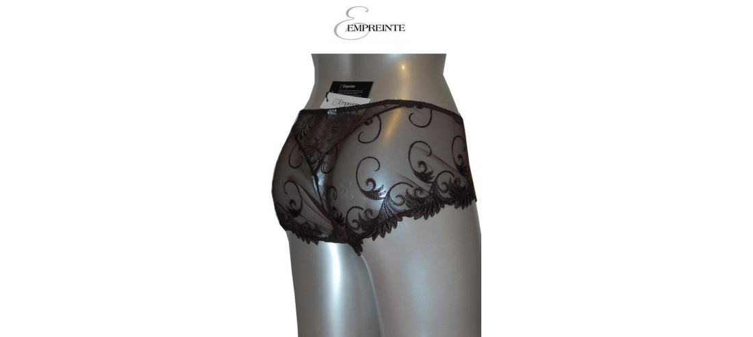 Empreinte Thalia marron Shorty arrière