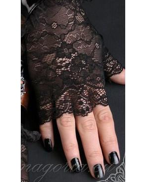 Mitaines en dentelle chic raffinées