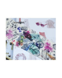 Collant Imprimé art rigolo