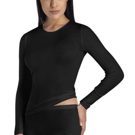 T-shirt Moretta laine et soie ML