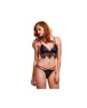 Ensemble triangle dentelle Leg Avenue