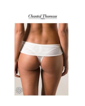 String Chantal Thomass Encense Moi Pois ivoire