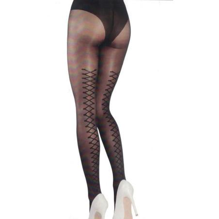 collant Emilio Cavallini baguette couture
