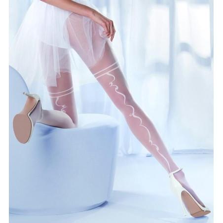 collant GAbriella Charme ivoire