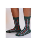 chaussettes Macahel hom Ecossaises vertes