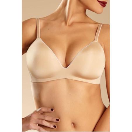soutien gorge sans bretelles  irresistible Chantelle Dune