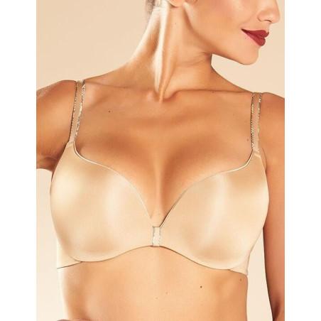 Soutien gorge balconnet  irresistible Chantelle Dune