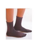 Fines chaussettes lurex violine