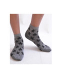 Chaussettes lurex étoiles noires