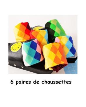 Coffret de Chaussettes losanges multi