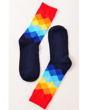  Coffret de Chaussettes losanges multi