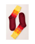 Chaussettes losanges multi Feu