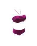 Bikini Bustier Empreinte Pretty fushia