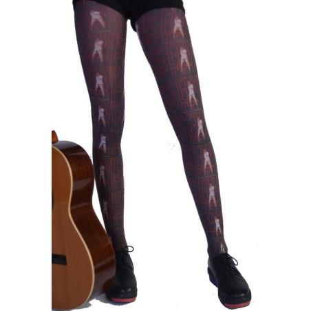 Collant Celeste stein  super star Elvis