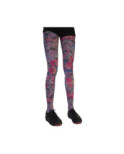 Collant Celeste Stein fleurs baroque
