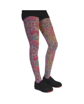 Collant Celeste Stein fleurs psychédélique