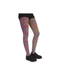 Collant Celeste Stein fleurs psychédélique