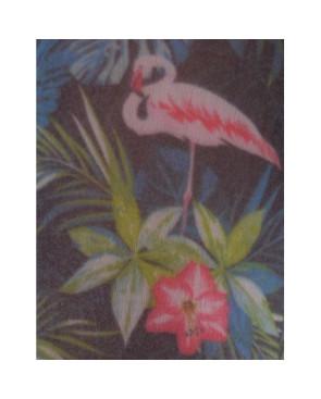 collant à motif imprimé de falmant rose