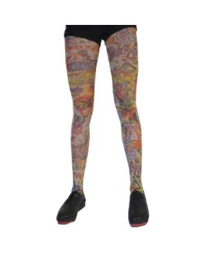 Collant Flirt imprimé tag rigolo
